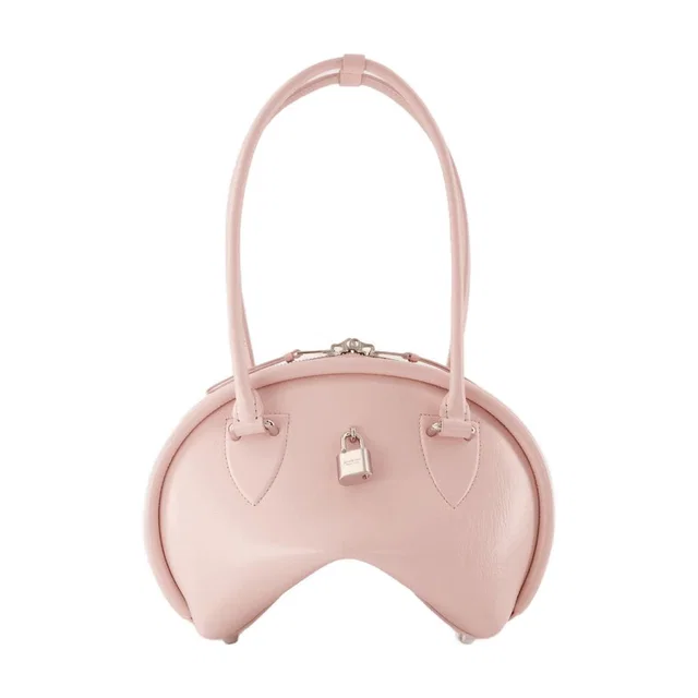 Acne Studios Shoulder Bag — Pink Calfskin in Pink Calfskin from HEWI