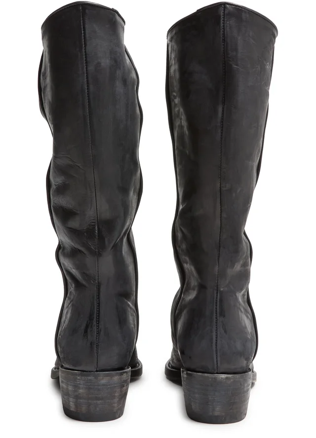KHAITE Clive boots in Black 100% calf leather, photo 4 of 8 from 24S (Canada)