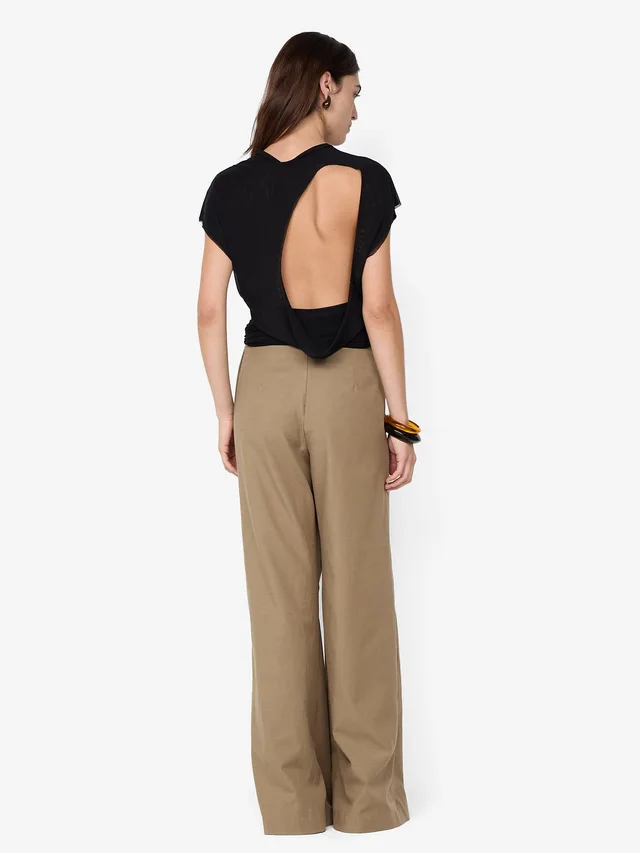 Bec&Bridge WINNIE CUT OUT TEE - BLACK from BEC + BRIDGE, photo 1 of 1