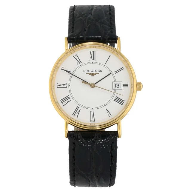 Longines Presence L4.720.2 33mm Gold Plated Watch from H&T