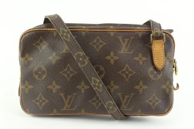 Louis Vuitton Monogram Pochette Marly Bandouliere in Canvas from Bagriculture