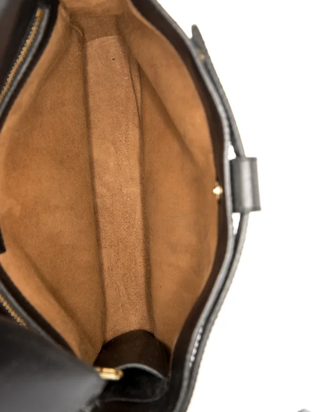 Delvaux Shoulder Bag Vintage in black Leather from The RealReal, photo 6 of 6