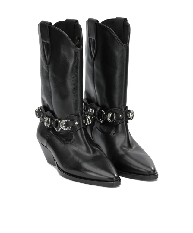 Isabel Marant Duerto Chain Cowboy Boots, photo 3 of 5 from SENSER