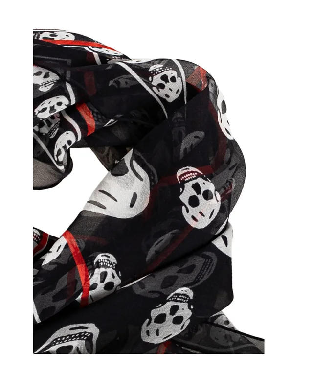 Alexander McQueen Asymmetrical Skull Scarf, photo 3 of 3 from SENSER