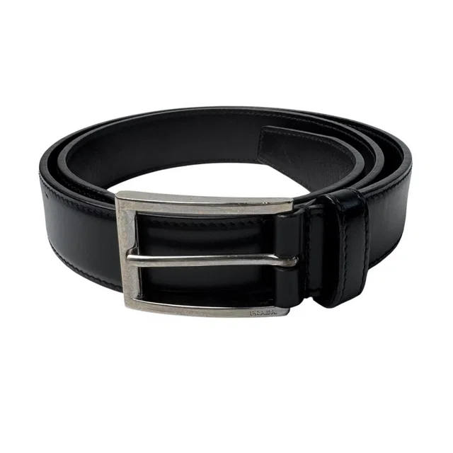 Prada Belt Business 2C in Leather from The Reluxe