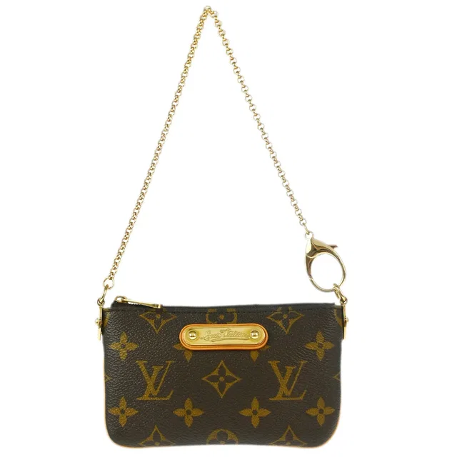 Louis Vuitton 2008 Monogram Pochette Milla PM Handbag M60095 in Coated canvas from AMORE Vintage Tokyo