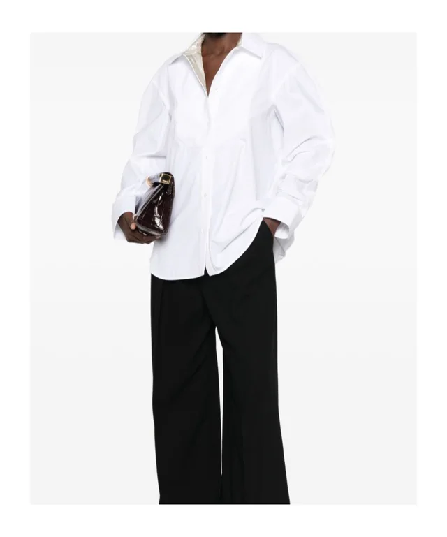 Jacquemus The Citta Long-Sleeve Shirt, photo 2 of 5 from SENSER