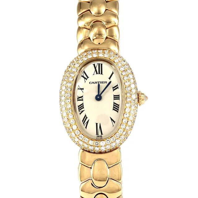 Cartier Baignoire Yellow Gold Quartz in Yellow from LuxUness