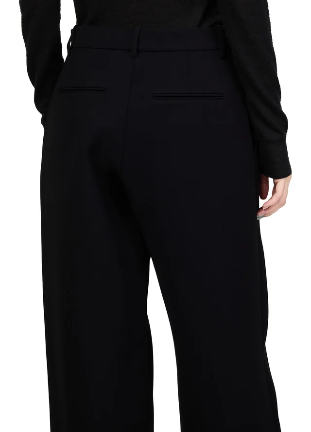 KHAITE August pants in Black 100% polyester, photo 5 of 6 from 24S (US)