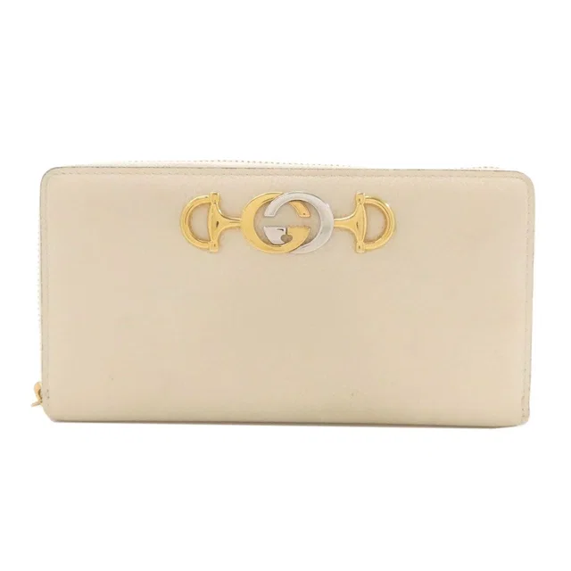Gucci Zumi Wallet Leather in Leather from The Reluxe