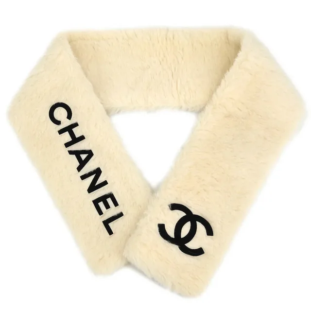 Chanel 1994 Fur Scarf from AMORE Vintage Tokyo