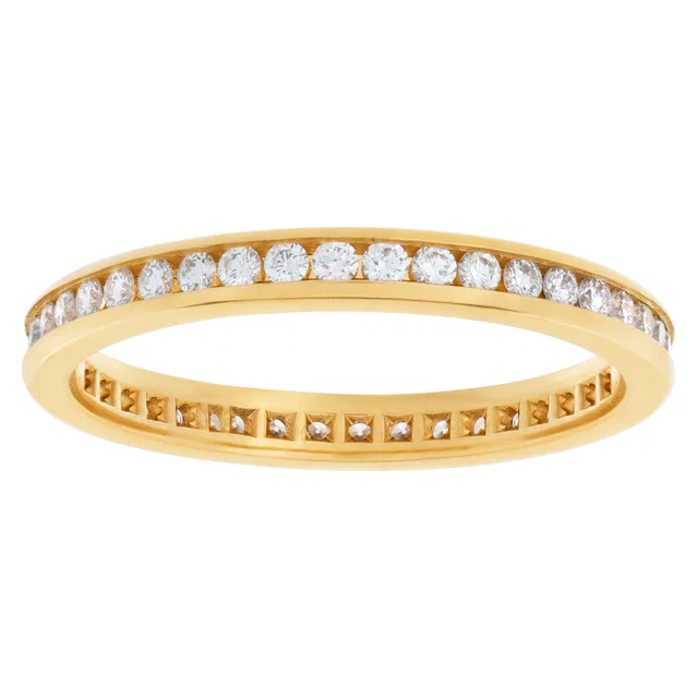 Tiffany & Co. soleste full eternity diamond ring in 18k in Yellow Gold from Gray And Sons