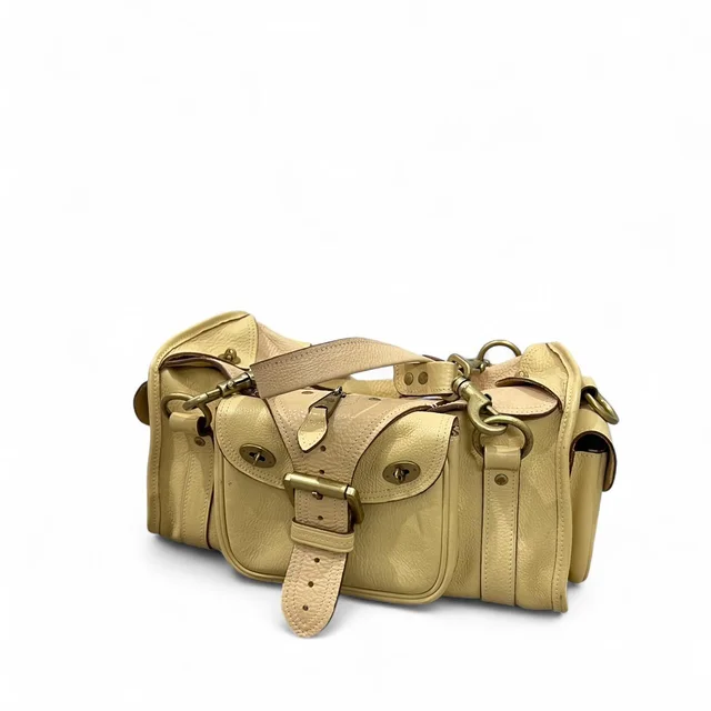 Mulberry Women's Shoulder bags - Tan/Cream in brown|neutral Leather from Depop, photo 6 of 6