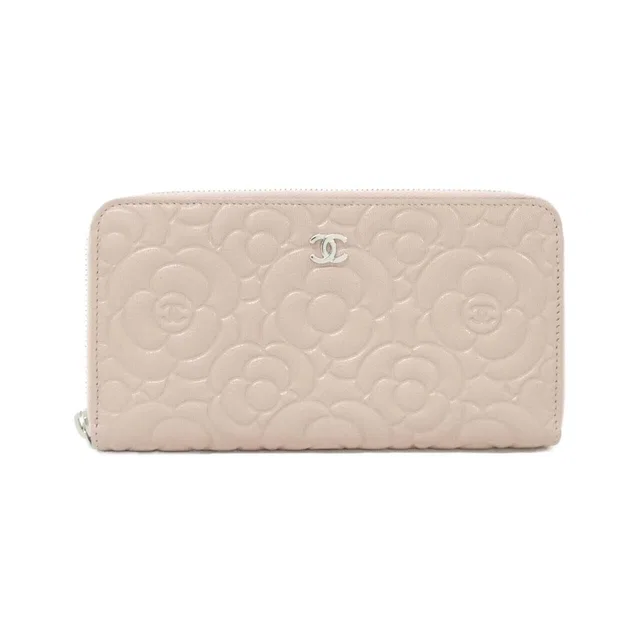 Chanel Wallet Pink in Pink Satin from The Reluxe