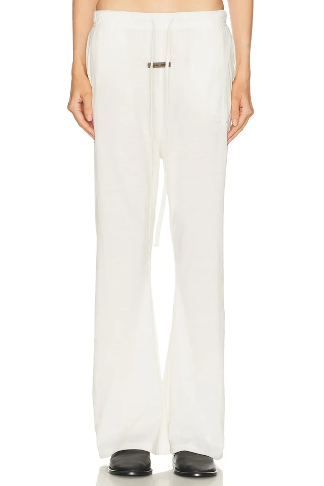Fear of God ESSENTIALS Flare Pant in White from FWRD, photo 1 of 1