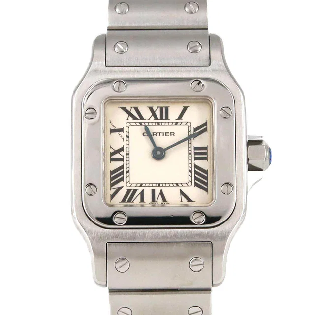 Cartier Santos Galbee Stainless Steel Quartz from LuxUness