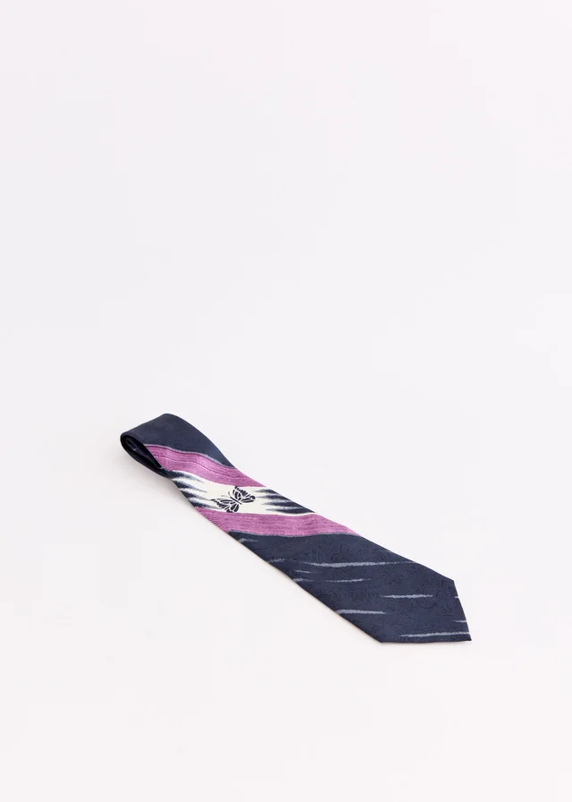 Needles Silk Paisley Satin Neck Tie in Black from Incu, photo 1 of 1