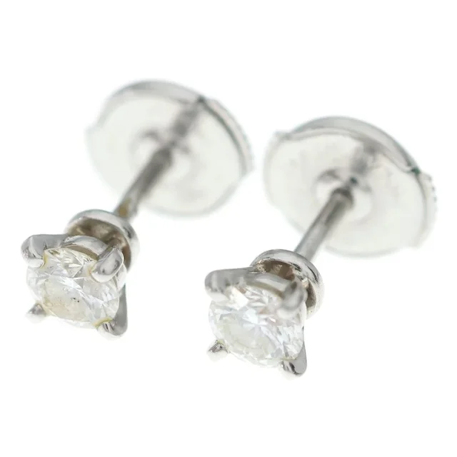 Cartier Sorite Diamond Earrings White Gold in White from The Reluxe