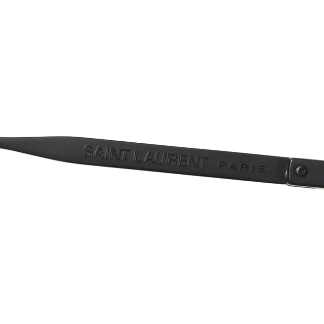 Saint Laurent Metal Aviator Classic 11/F Sunglasses Black in Black Resin from FASHIONPHILE, photo 5 of 8