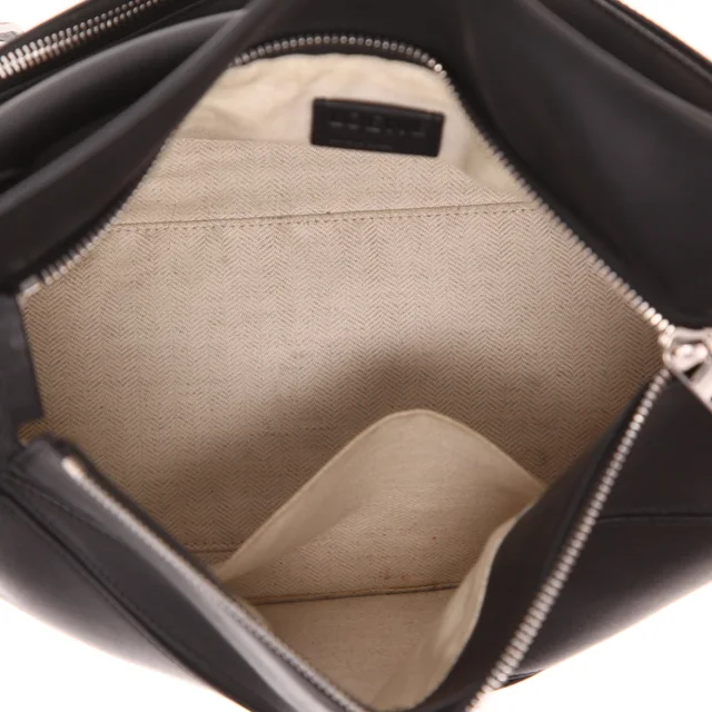 Loewe Puzzle handbag in Black Leather from Collector Square, photo 5 of 5