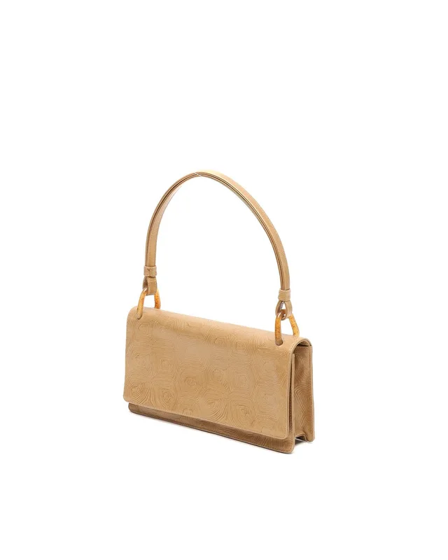 Prada Tortoiseshell Flap Bag in Leather from A Retro Tale, photo 2 of 9