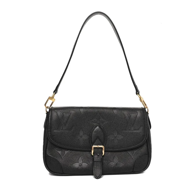Louis Vuitton Diane Monogram Empreinte Leather Bag - Black in Black Leather from H&T