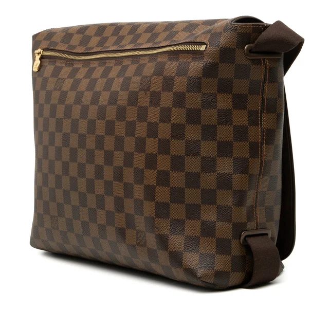 Brown Louis Vuitton Damier Ebene Brooklyn GM Crossbody Bag in Brown Canvas from Designer Revival, photo 2 of 2