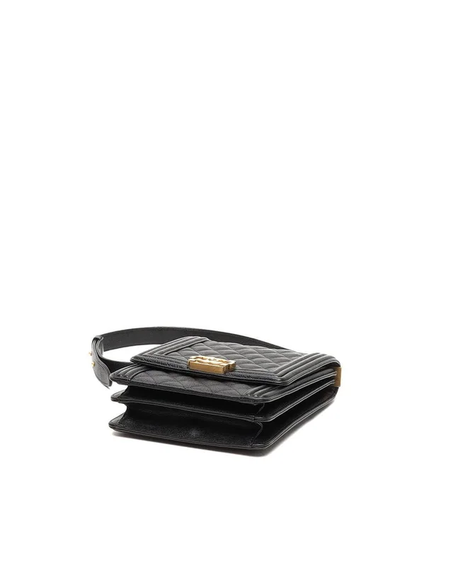 Chanel Caviar North/South Boy Bag in Caviar leather from A Retro Tale, photo 4 of 10