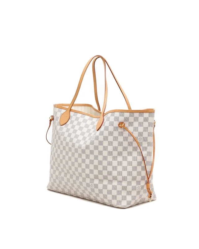Louis Vuitton Damier Azur Neverfull GM Tote Bag in Canvas from A Retro Tale, photo 2 of 10