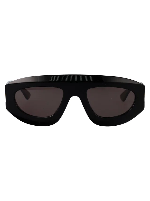 Bottega Veneta Bv1358s Sunglasses — Black Acetate in Black from HEWI
