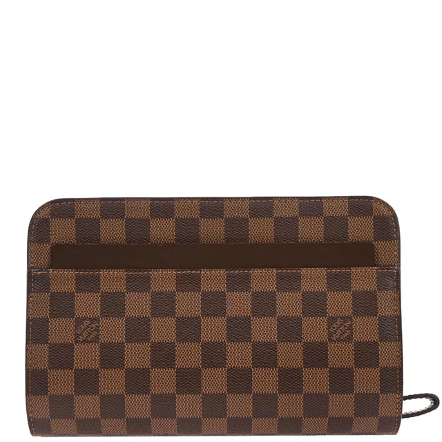 Louis Vuitton 2011 Damier Saint Louis Clutch Bag N51993 in Canvas from AMORE Vintage Tokyo