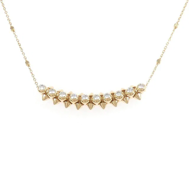 Cartier Clash Au750 Pink Gold Diamond Necklace in Pink from LuxUness