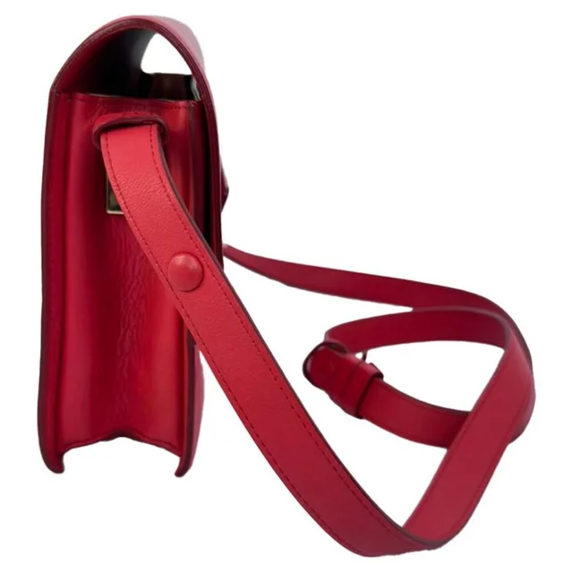 Delvaux Mini Madame Crossbody Bag in red Leather from Poshmark, photo 2 of 10
