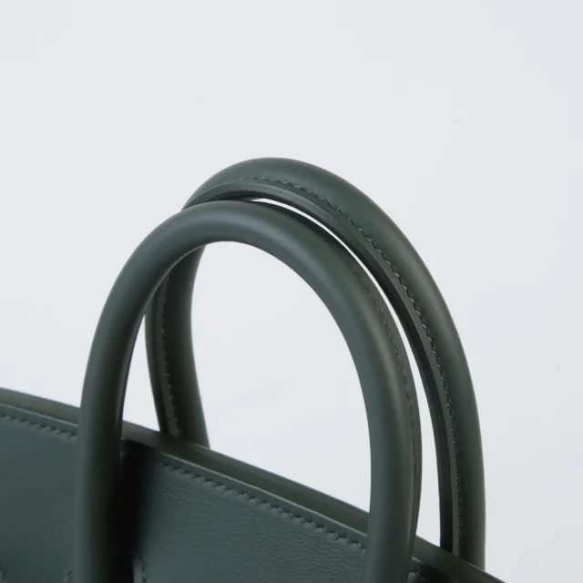 Hermès Birkin 25 Vert Mangrove (Q0) in Green Swift leather from Ginza Xiaoma, photo 1 of 1
