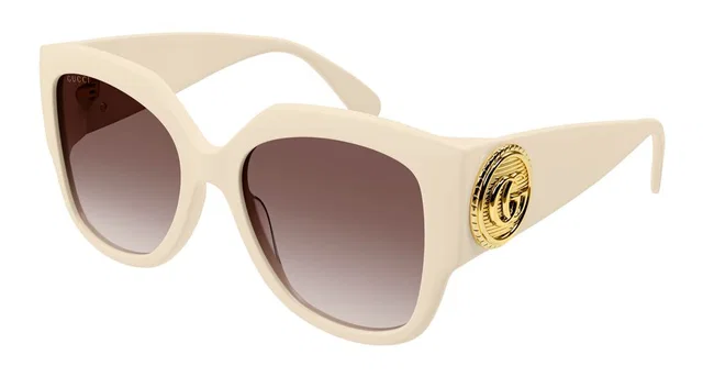 Gucci Gg1407s Sunglasses — Ivory Acetate in White from HEWI