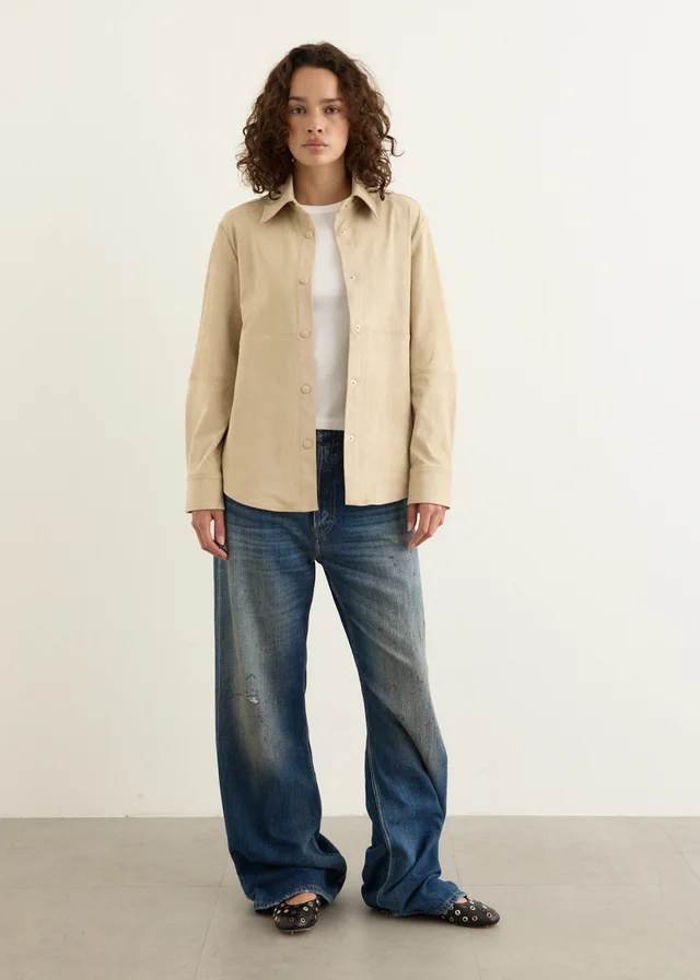 Incu Collection Amble Suede Overshirt from Incu, photo 1 of 1