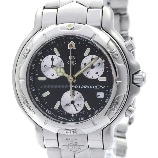 TAG Heuer 6000 Chronograph Mika Hakkinen Limited Watch Ch1114 Polished in gold from Poshmark