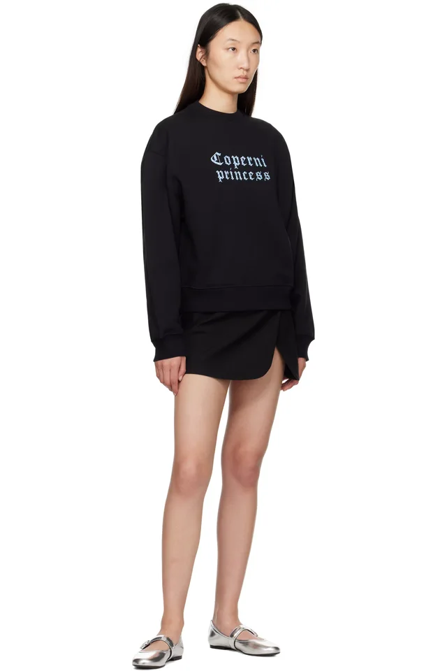 Black 'Coperni Princess' Sweatshirt, photo 4 of 4 from SSENSE