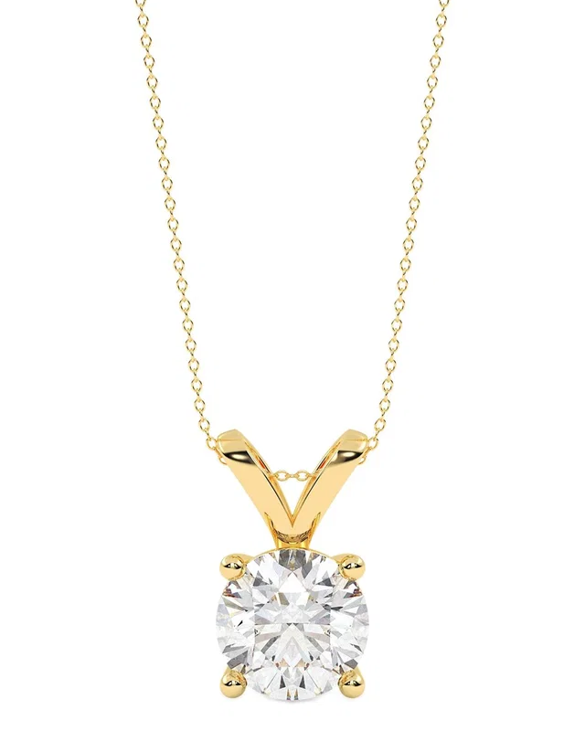 Lab Grown Diamonds 14K 1.00 ct. tw. Lab-Grown Diamond Necklace, image 1 of 1 from Rue La La