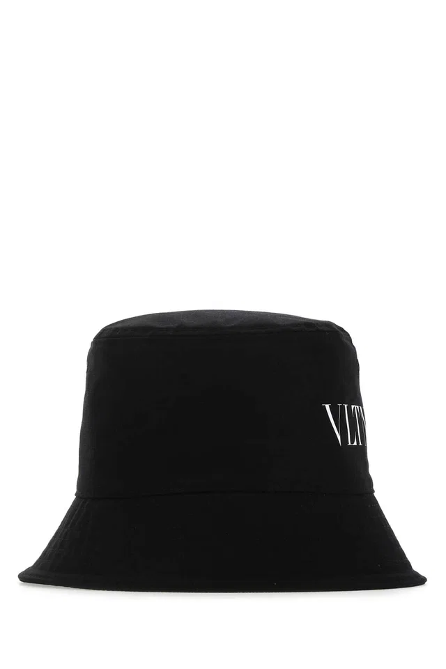 Valentino Garavani Bucket Hat — Black in Black Nylon from HEWI