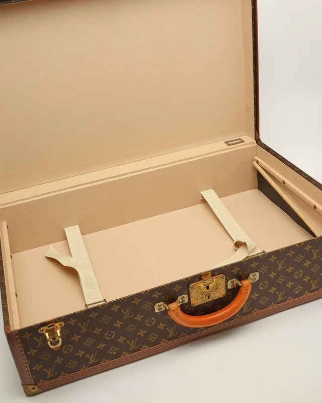 Louis Vuitton Monogram Alzer 75 Hard-sided Luggage Bag in Coated canvas from A Retro Tale, photo 11 of 12
