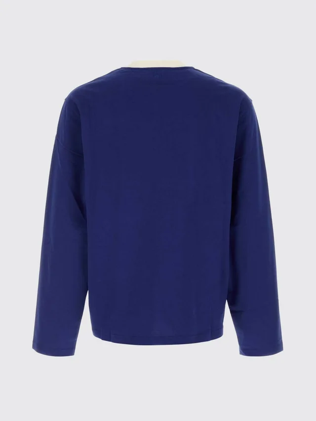 Ami Paris Long-Sleeved Crewneck T-Shirt, photo 2 of 4 from SENSER