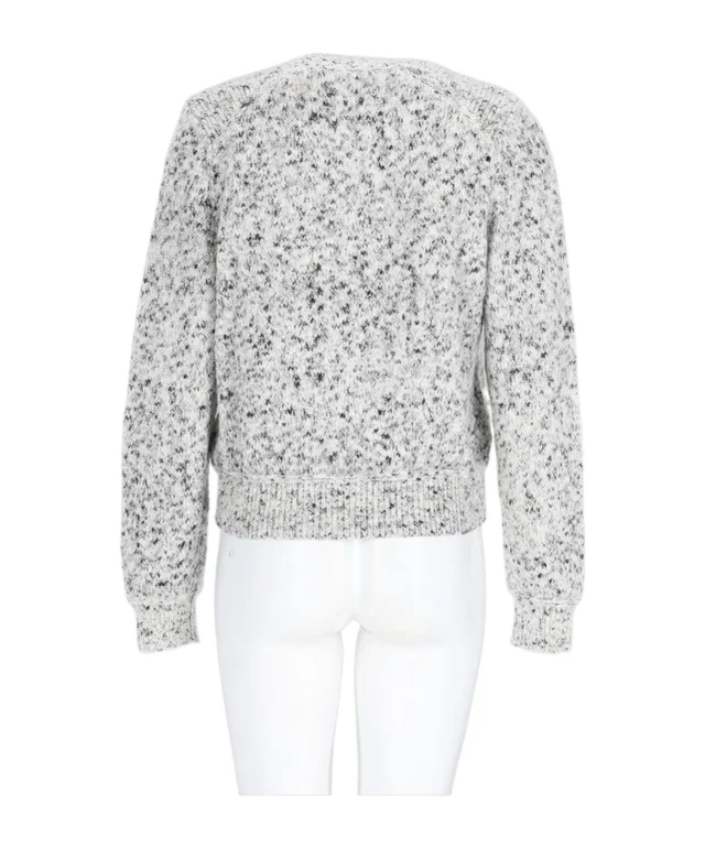 Isabel Marant Étoile Speckled Crew Neck Knitted Sweater, photo 2 of 2 from SENSER