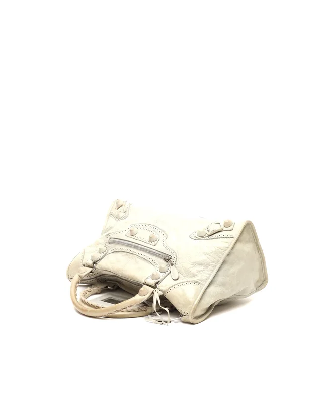 Balenciaga Giant Weekender Brogues Bag in Denim from A Retro Tale, photo 4 of 12