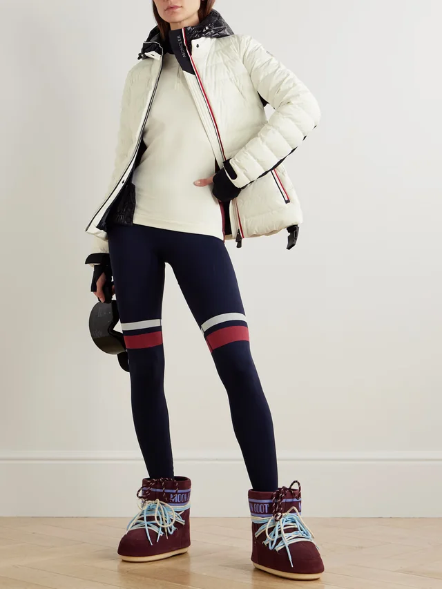 FALKE ERGONOMIC SPORT SYSTEM Thermal stretch recycled-jersey base layer in White, photo 2 of 2 from NET-A-PORTER (Canada)