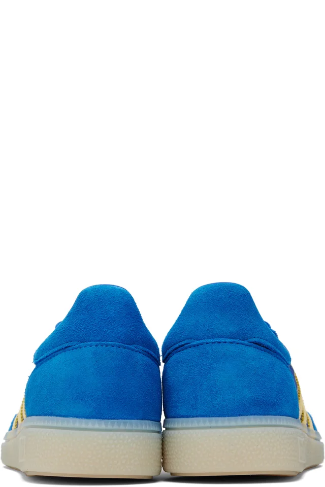 adidas Originals Navy Handball Spezial Sneakers, photo 2 of 5 from SSENSE