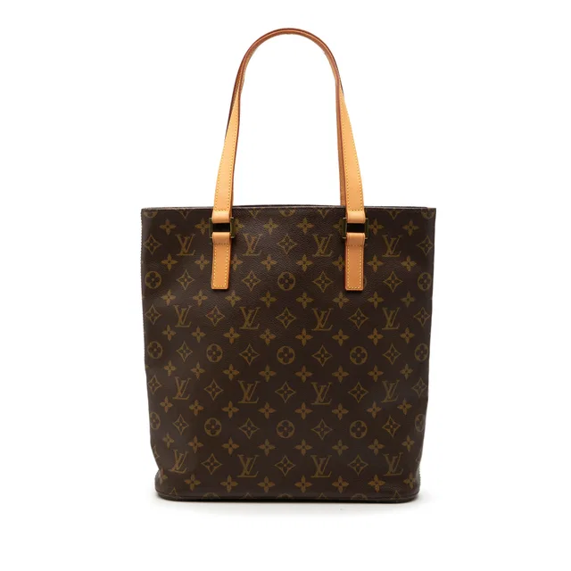 Brown Louis Vuitton Monogram Vavin GM Tote Bag in Brown Coated canvas from Designer Revival