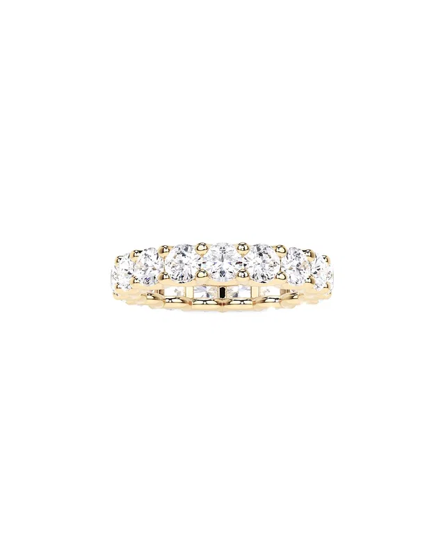 Lab Grown Diamonds 14K 0.50 ct. tw. Lab-Grown Diamond Eternity Band Ring, image 1 of 1 from Gilt
