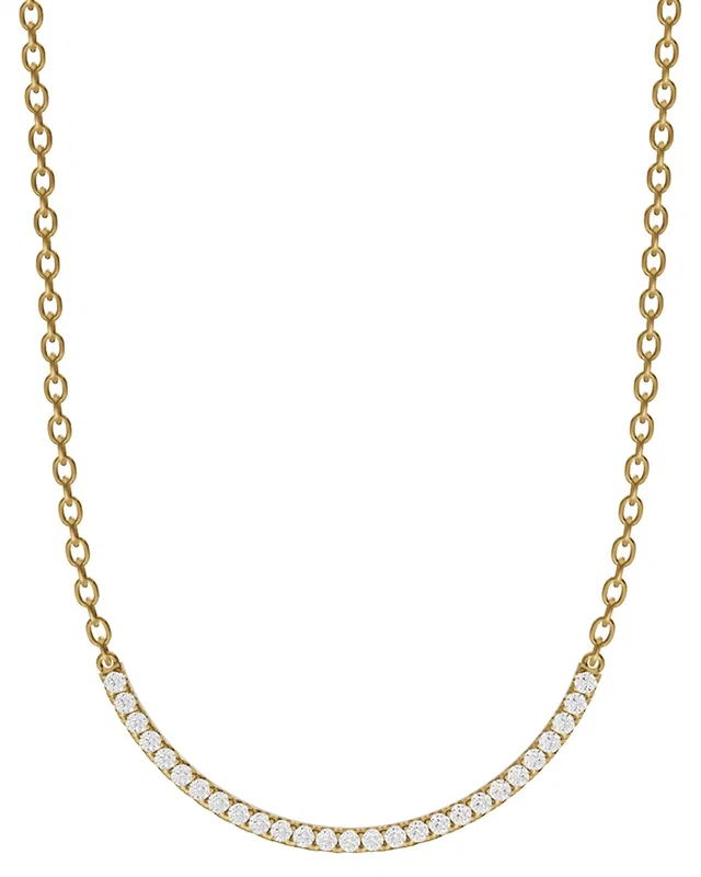 Lab Grown Diamonds 14K 0.25 ct. tw. Lab-Grown Diamond Necklace, image 1 of 1 from Gilt
