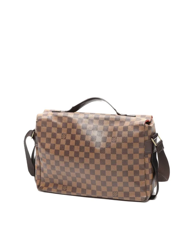 Louis Vuitton Damier Ebene Broadway Bag in Brown Canvas from A Retro Tale, photo 2 of 8